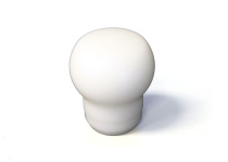 Universal 10x1.5 ”Fat Head” Vit Växelspaksknopp Torque Solution